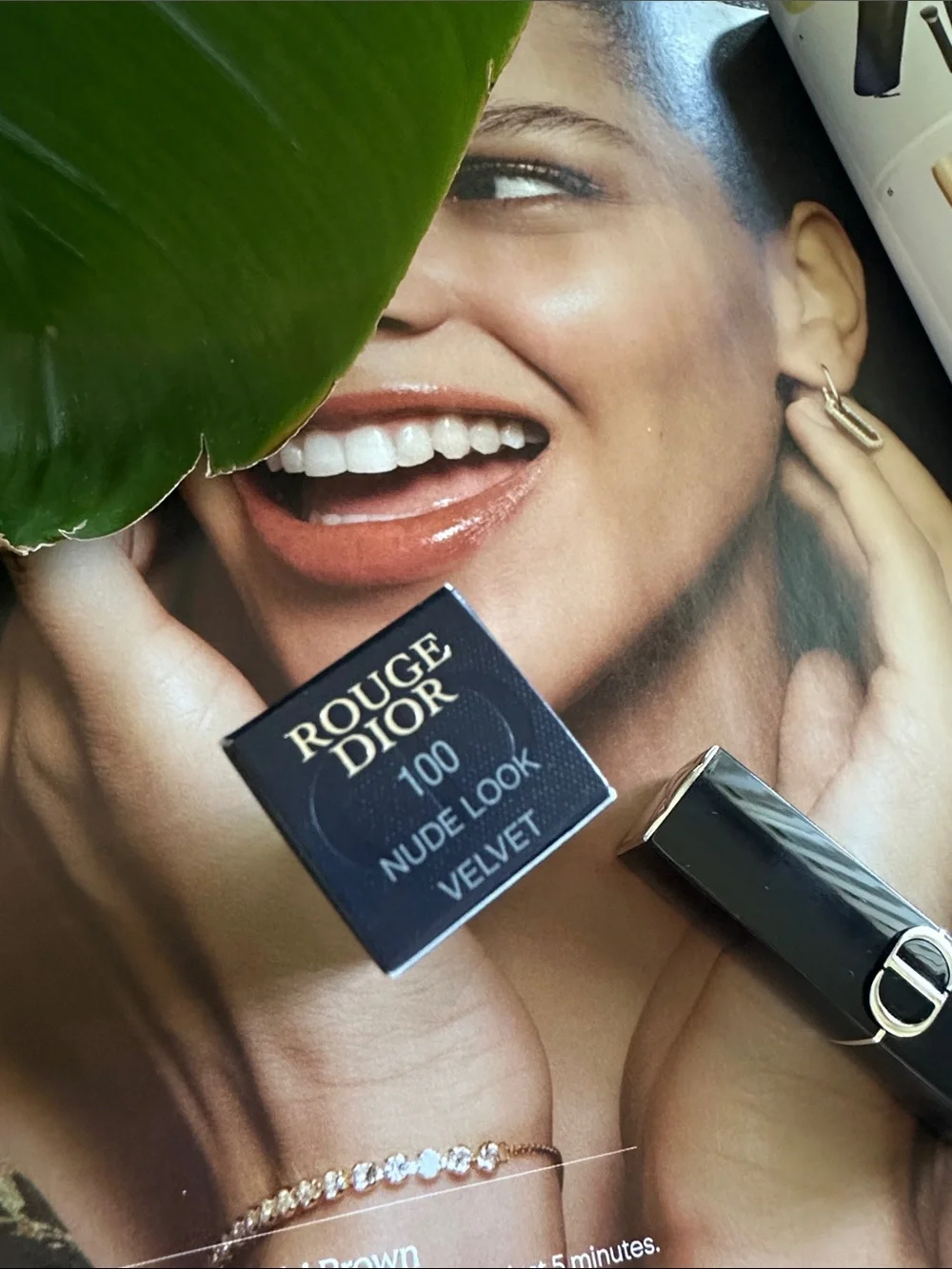 NEW Dior Rouge Dior Couture Colour Lipstick- 100 Nude Look Velvet